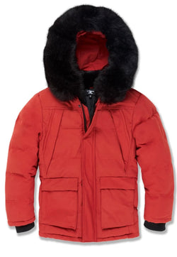 Jordan Craig Kids Bismarck Lined Parka (Red)