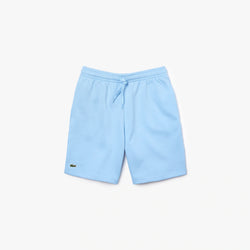 Lacoste Fleece Shorts In Baby Blue