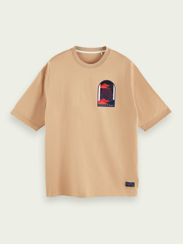 Scotch&Soda Oversized Artwork Tee