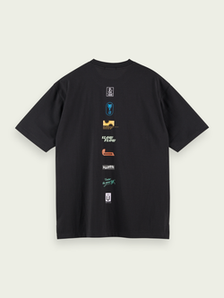 Scotch&Soda Logo Graphic Tee (Black)