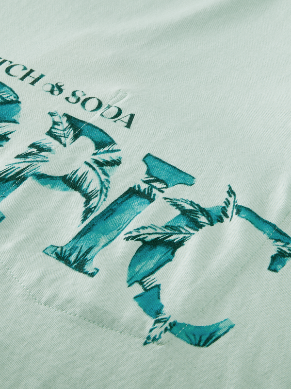 Scotch&Soda Inside Pocket Tee In Mint (166070)