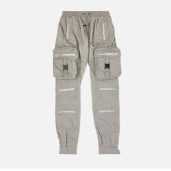 Eight & Nine Combat Nylon Sesame Grey Joggers