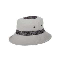 Hideout Shapes Reversible Bucket Hat (Mercury Grey & Black)