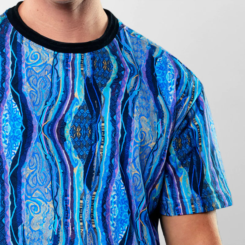 Coogi Classic Blues All Over Tee