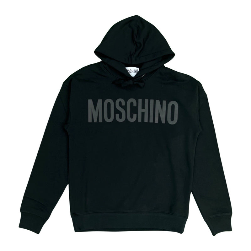 Cotton Hoodie With Logo (Black/Black)