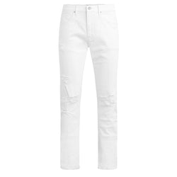 Hudson Walker White Flare Jeans