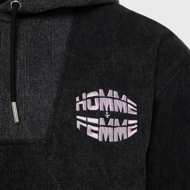 Homme Femme Future Black Denim Pullover