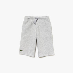 Lacoste Kids Fleece Grey Shorts