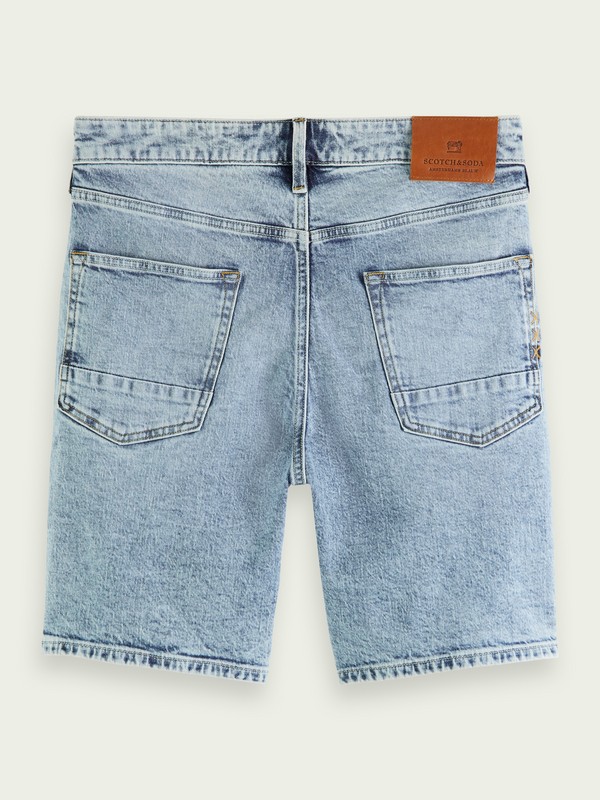 Scotch&Soda Ralston Timeworn Denim Short