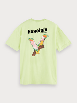 Scotch&Soda-Parrot Artwork Tee