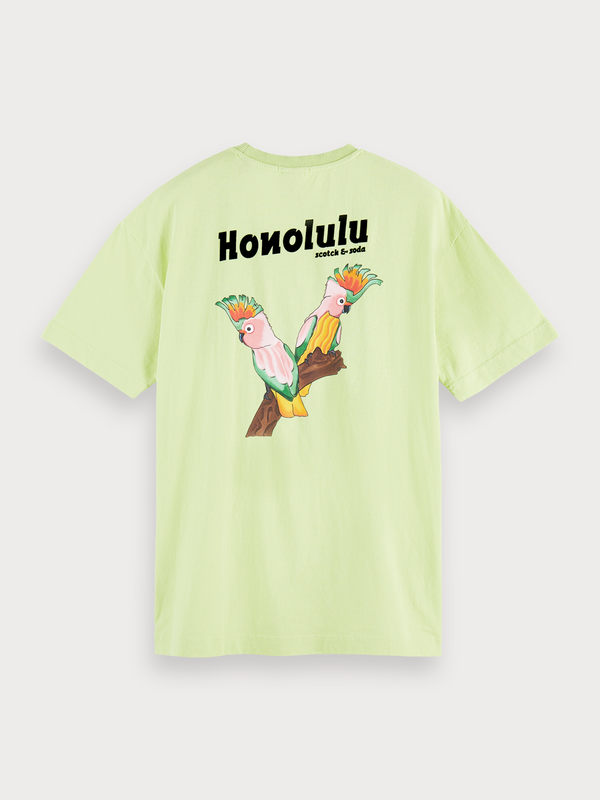 Scotch&Soda-Parrot Artwork Tee