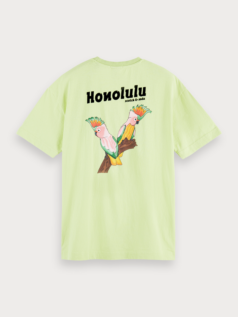 Scotch&Soda-Parrot Artwork Tee