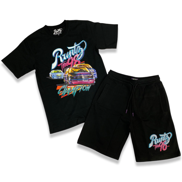 Runtz 98 Champ Short Set (Black)