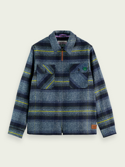 Scotch & Soda Checked Cotton Jacket (167204)