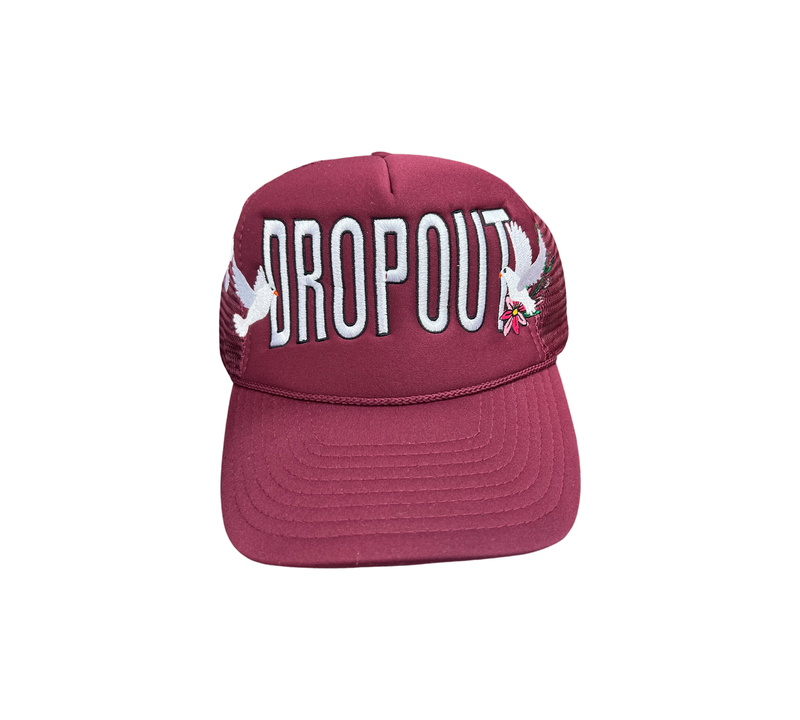 Top Drop “Dropout” Trucker Hat (Maroon)