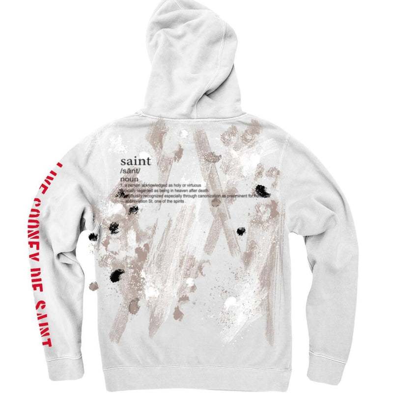 BWOOD Saint Studio White Hoodie