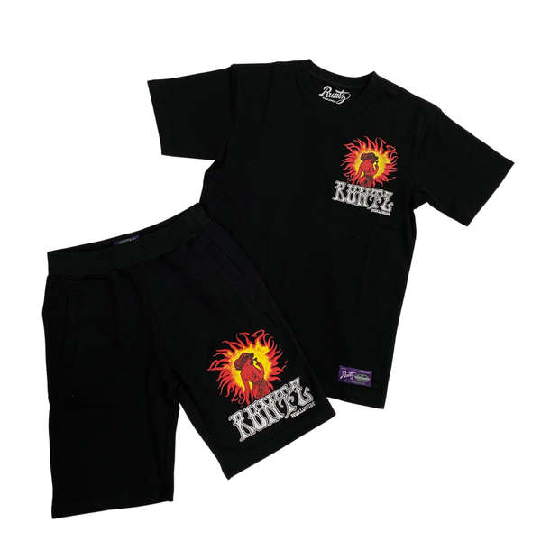 Runtz The Summer Short Set (Black)