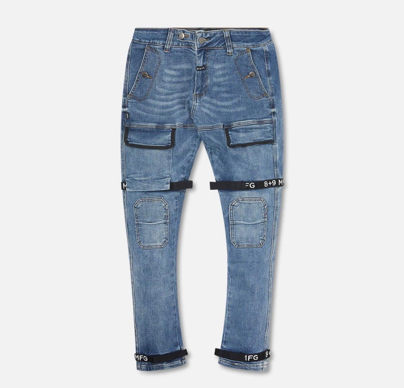 8&9 Strapped Up Utility Denim