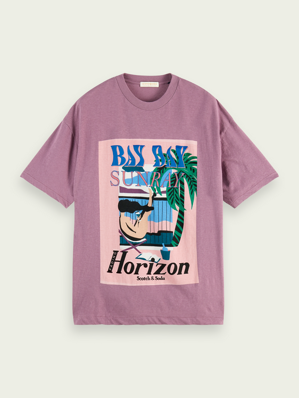 Scotch&Soda Relaxed Artwork Tee (Resort)
