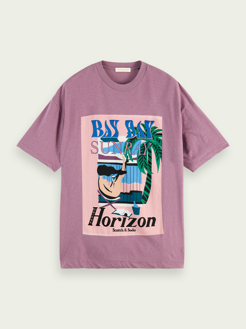 Scotch&Soda Relaxed Artwork Tee (Resort)