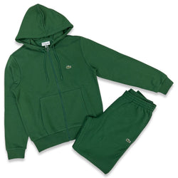 Men’s Fleece Jogging Set In Green