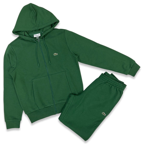 Men’s Fleece Jogging Set In Green