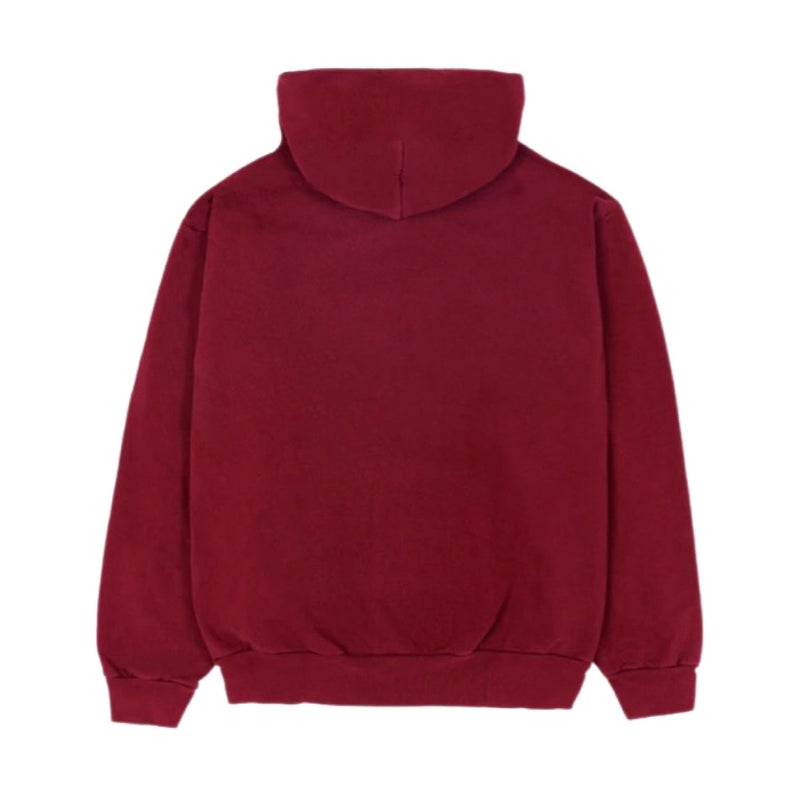 Spider Worldwide Maroon Logo Hoodie