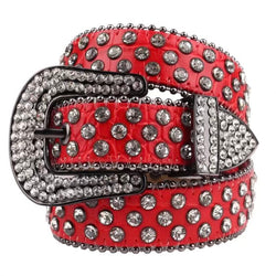 Kids Raw Belts (Red/Silver)