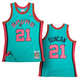 Mitchell&Ness San Antonio Spurs Reload Jersey (Tim Duncan)