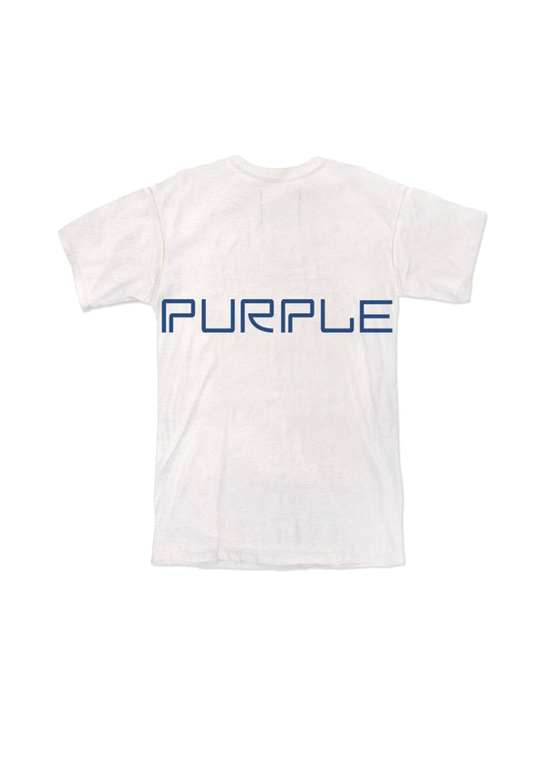 Purple Brand Wordmark Coconut S/S Tee