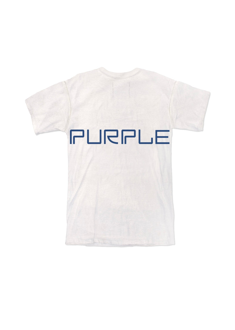 Purple Brand Wordmark Coconut S/S Tee